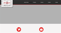 Desktop Screenshot of dexpo.com.br